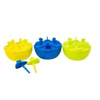 Ijslollymaker voor 6 ijsjes 45ml 15x11cm