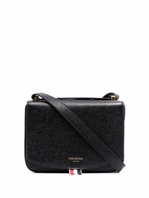 Thom Browne sac à bandoulière à languette RWB - Noir