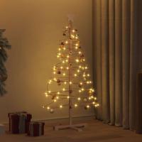Houten kerstboom met standaard Bruin 125 cm Bamboe Houten kerstboom met standaard Bruin 125 cm Bamboe