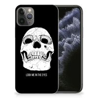 Silicone Back Case Apple iPhone 11 Pro Skull Eyes - thumbnail