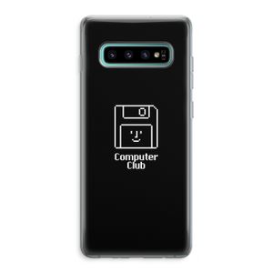 Hello: Samsung Galaxy S10 Plus Transparant Hoesje