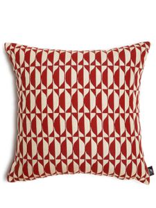 Fornasetti coussin Losanghe à motif géométrique - Rouge