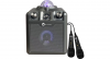 N-GEAR Disco Star 710 Space Grey - Bluetooth Speaker - Karaokeset - Partybox met Sterrenprojector & 2 Microfoons