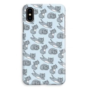 Poezen: iPhone XS Max Volledig Geprint Hoesje