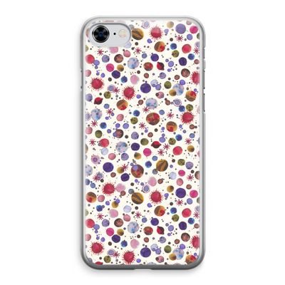 Planets Space: iPhone 8 Transparant Hoesje