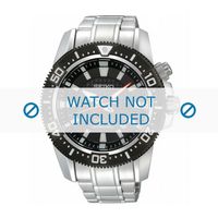 Horlogeband Seiko SKA511P1 / 5M62-0CS0 / M0ND224J0 Staal 21mm - thumbnail