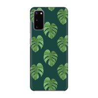 Monstera leaves: Volledig geprint Samsung Galaxy S20 Hoesje