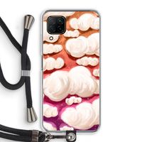 Katoen Wolken: Huawei P40 Lite Transparant Hoesje met koord