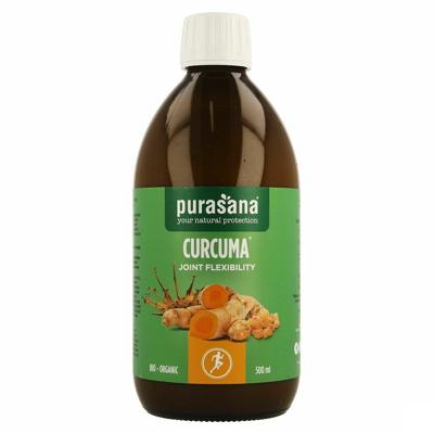 Purasana Vegan Curcuma Forte Soepele Gewr. 500ml