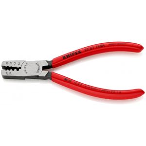 Knipex Krimptang voor adereindhulzen met kunststof bekleed 145 mm - 9761145A