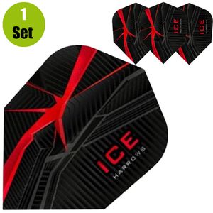 Harrows ICE Dartflights - Rood