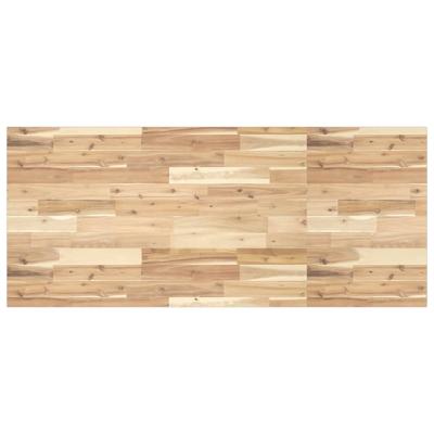 Wastafelblad 140x60x2 cm onbehandeld massief acaciahout