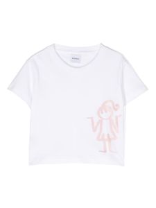 Aspesi Kids t-shirt à imprimé graphique - Blanc