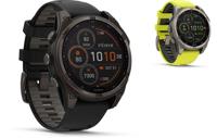 Garmin fēnix® 8 - 47 mm solar sapphire - gps multisport smartwatch