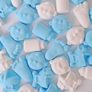 Matthijs Matthijs - Baby Foam Snoep Mix Blauw 200 Gram