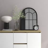 VidaXL Spiegel 60x45 cm ijzer zwart