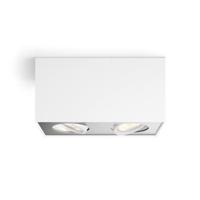 Philips WarmGlow LED Box plafond-/wandspot, 2x