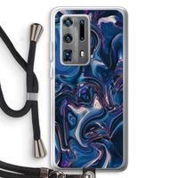 Mirrored Mirage: Huawei P40 Pro Plus Transparant Hoesje met koord