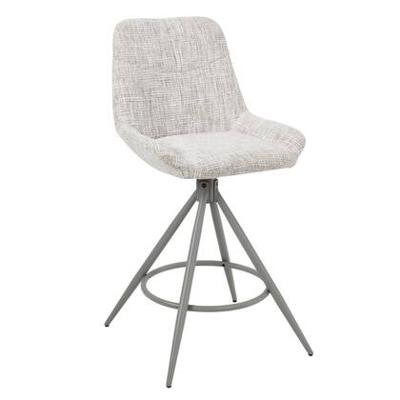 DÉJA Living - DÉJA Barkruk Senna Draaibaar Beige - Set van 2