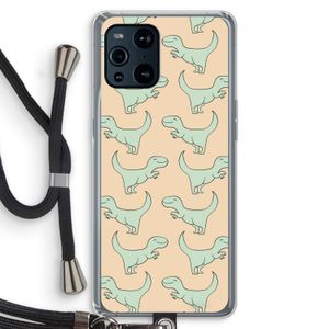 Dinos: Oppo Find X3 Pro Transparant Hoesje met koord