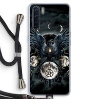 Sinister Wings: Oppo A91 Transparant Hoesje met koord
