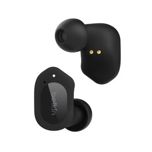 Belkin SOUNDFORM Play Headset Draadloos In-ear Oproepen/muziek USB Type-C Bluetooth Zwart