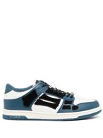 AMIRI baskets à design à empiècements - Bleu