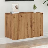 Tv-meubel wandgemonteerd 60x30x41 cm artisanaal eikenkleurig