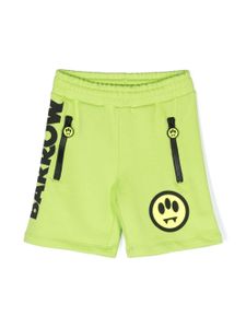 Barrow kids short en jersey à logo imprimé - Vert