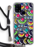 8-bit N°6: Samsung Galaxy M31 Transparant Hoesje met koord