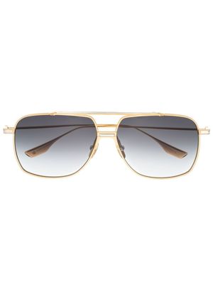 Dita Eyewear lunettes de vue à monture pilote - Or