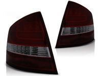 Tuning-Tec Achterlichten SKODA OCTAVIA II SEDAN 04-12 ROOD SMOKE LED STRIP - thumbnail