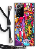 Dreams: Samsung Galaxy Note 20 Ultra / Note 20 Ultra 5G Transparant Hoesje met koord