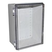 Camdenboss CHDX8-230C Universele behuizing 350 x 250 x 180 Polycarbonaat Grijs 2 stuk(s) - thumbnail