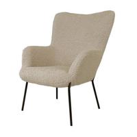 Artichok Rosemarie teddy fauteuil bruin