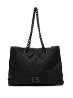 Bimba y Lola grand sac porté épaule à design matelassé - Noir