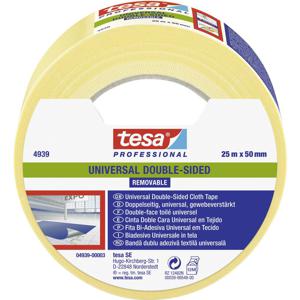 tesa UNIVERSAL REMOVABLE 04939-00003-11 Bevestigingstape tesa Professional Wit (l x b) 25 m x 50 mm 1 stuk(s)