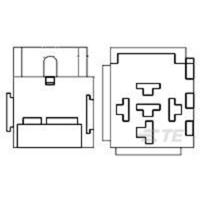 TE Connectivity VCF4-1002 Package 1 stuk(s)