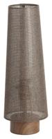 Light & Living Tafellamp 'Howie' 42cm, kleur Donkerbruin