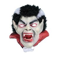 Latex Dracula halloween feestmasker   - - thumbnail