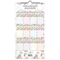 Verjaardagskalender birds and garden Verjaardagskalender birds and garden