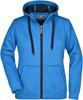 James & Nicholson JN354 Ladies´ Doubleface Jacket - Azur/Navy - XL