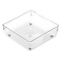 iDesign - Lade Organizer, 15.2 x 15.2 x 5.1 cm, Kunststof, Transparant