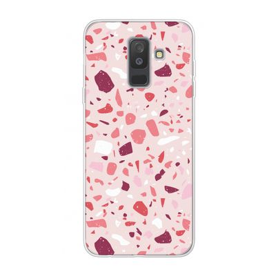 Terrazzo N°15: Samsung Galaxy A6 Plus (2018) Transparant Hoesje