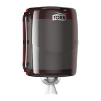 Tork 653008 houder handdoeken & toiletpapier Dispenser voor papieren handdoeken (rol) Rood - thumbnail