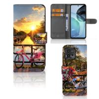 Motorola Moto G72 | Flip Cover | Amsterdamse Grachten