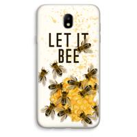 Let it bee: Samsung Galaxy J7 (2017) Transparant Hoesje - thumbnail