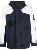 White Mountaineering veste à poches multiples - Bleu - thumbnail