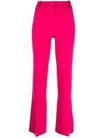 PINKO pantalon fendu à coupe slim - Rose