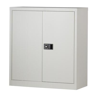 Bisley draaideurkast, ft 100 x 91,4 x 40 cm (h x b x d), 1 legbord, grijs
